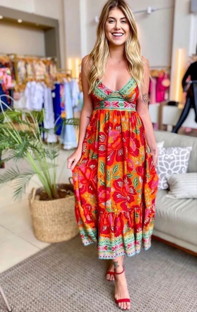 Vestido Farm G veste M/G e P - Foto 2