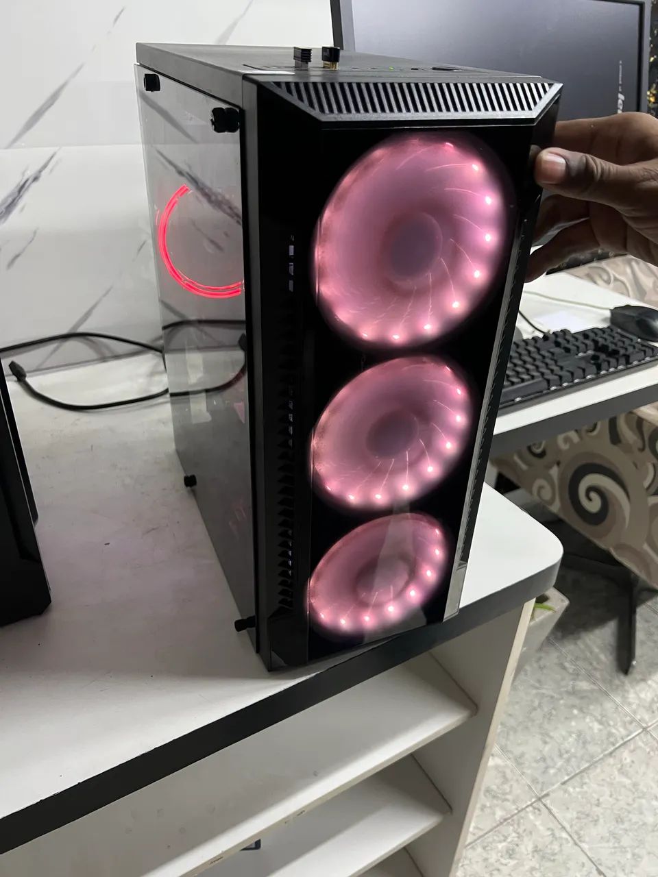 ? PC GAMER OCTA CORE AMD 32gb RAM SEM PLACA DE VÍDEO, ACEITO VENDER PEÇAS SEPARADO - Foto 3