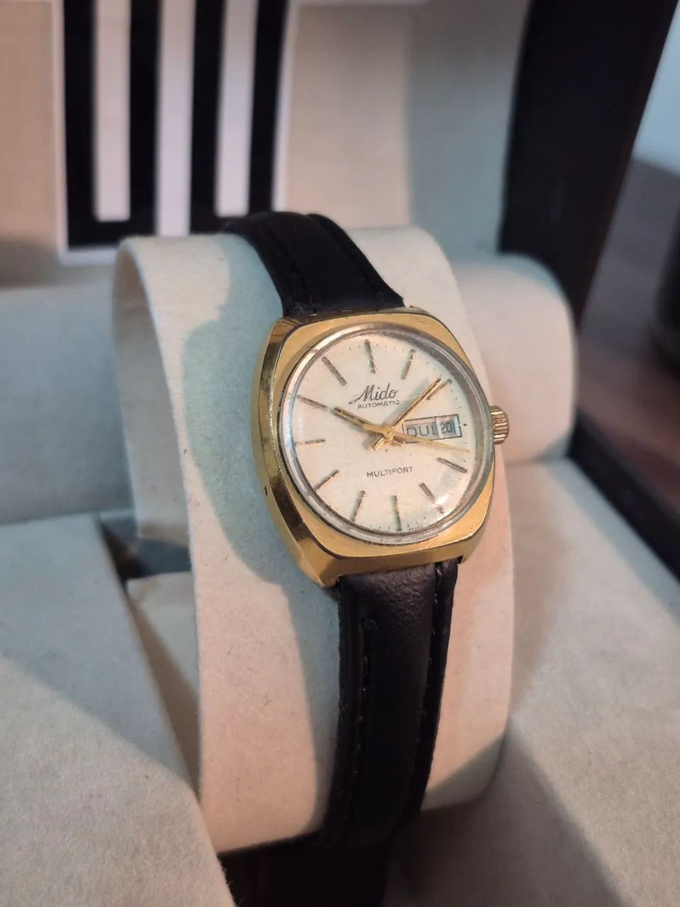MIDO - MULTIFORT | SALAZAR STAMP | AUTOMATIC | DAY/DATE | VINTAGE | 40's - Foto 4