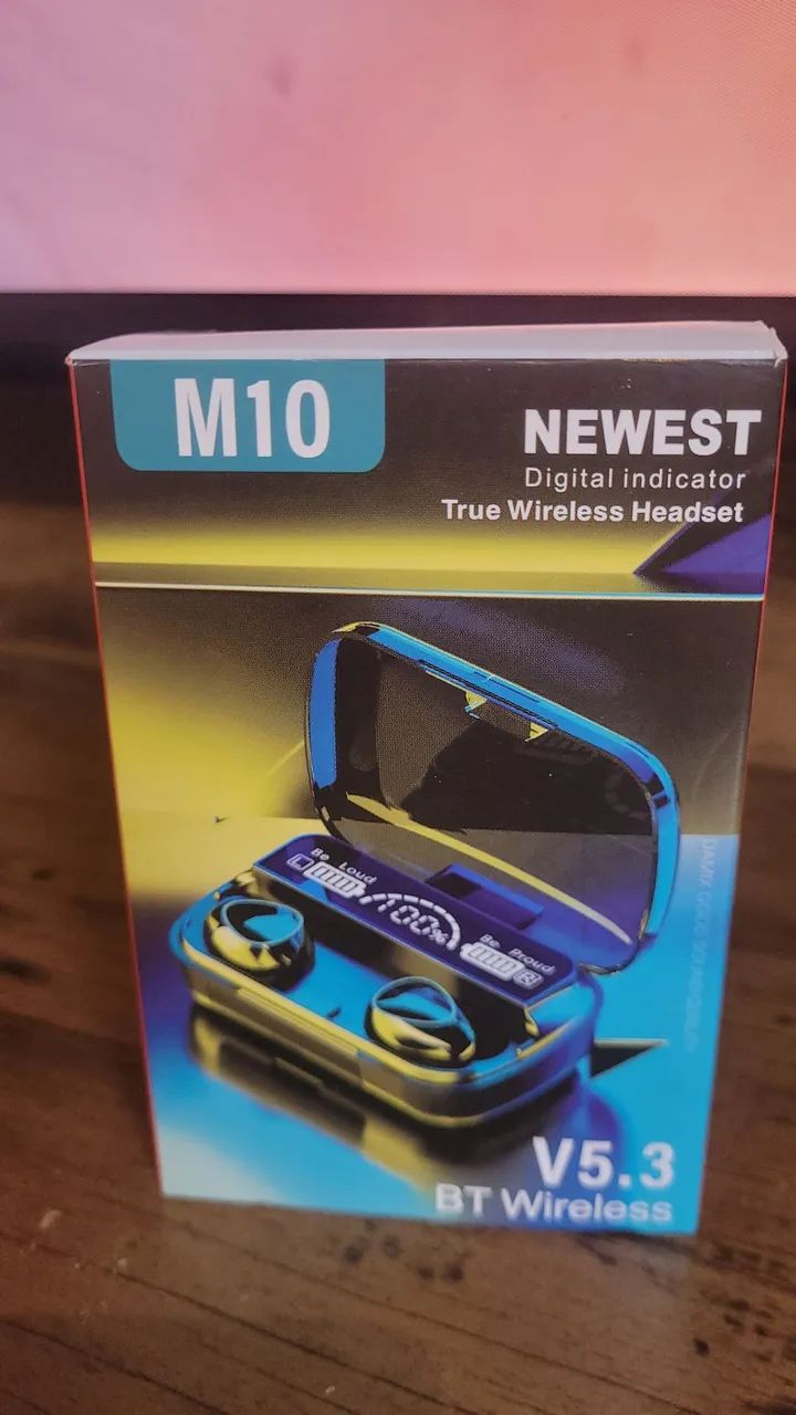 Fone Bluetooth M10 + Power bank