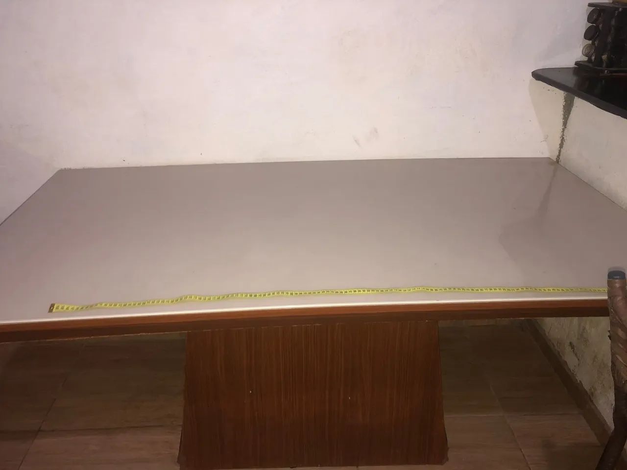 Vendo mesa de vidro de 6lugares  - Foto 4