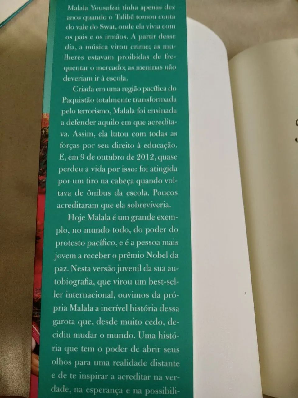 Livro Eu sou Malala - Foto 3