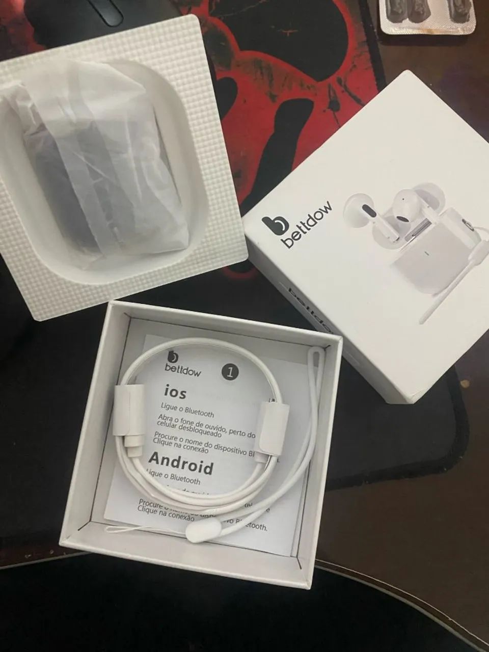 Fone Bluetooth (novo) - Foto 4
