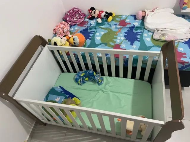 Berço 3 em 1 PERFEITO ESTADO  - Foto 3