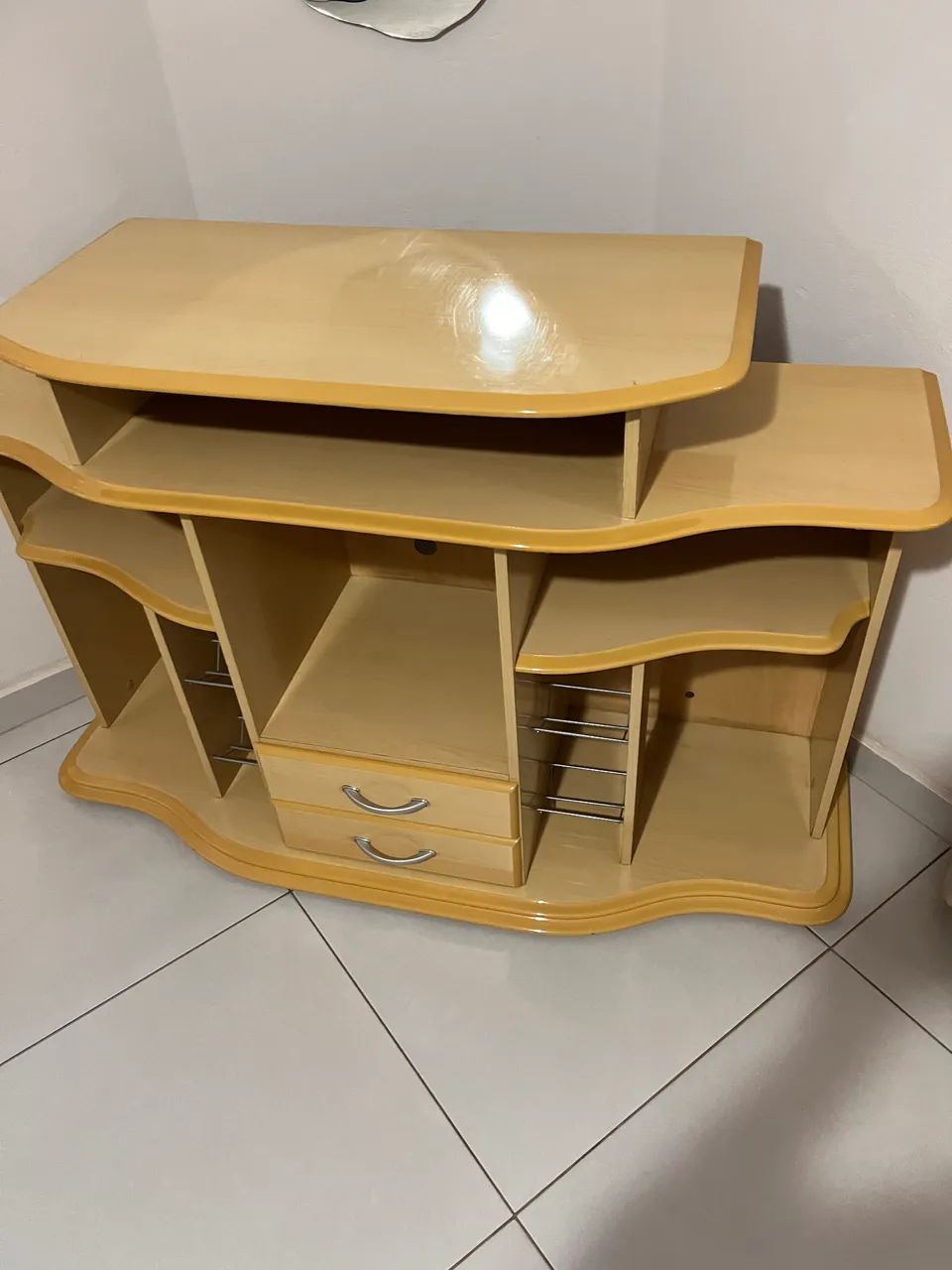 Rack para sala marfim. - Foto 4