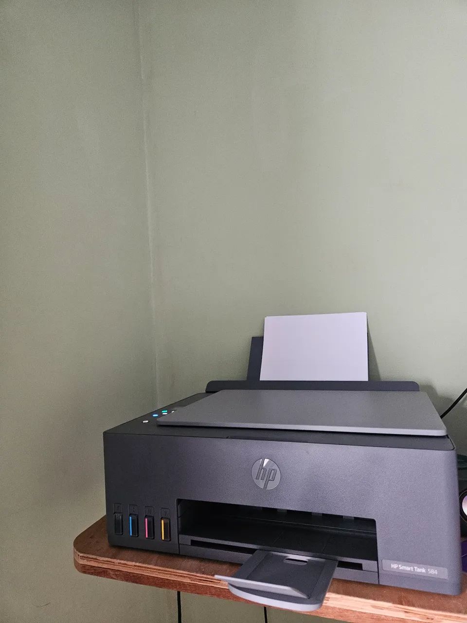 Impressora Hp SmartTank 584 cinza  - Foto 2