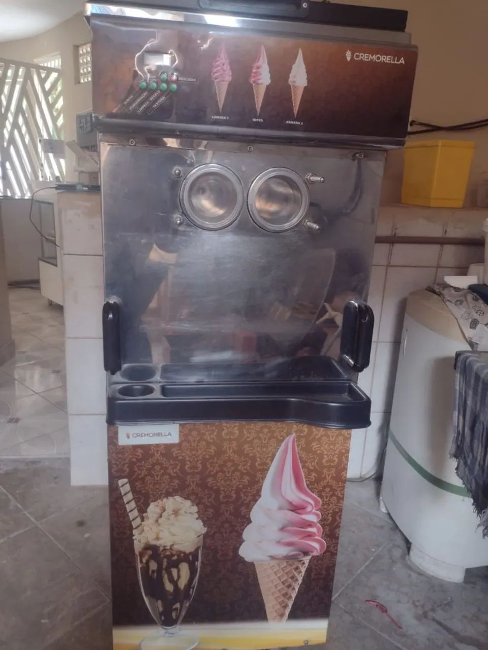 Máquina de Sorvete Expresso(Cremorella)