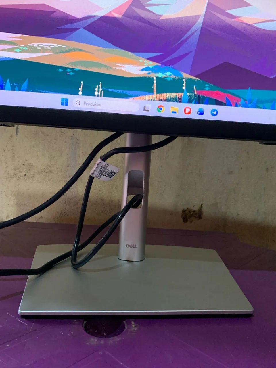 Monitor Dell P2722h Preto Usado  - Foto 2