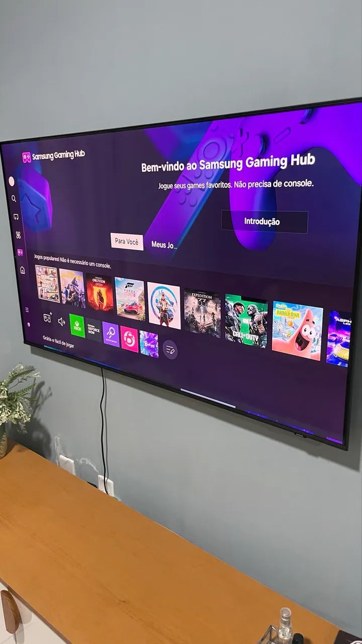 TV smart Samsung 55? polegadas Qled 4K - Foto 4