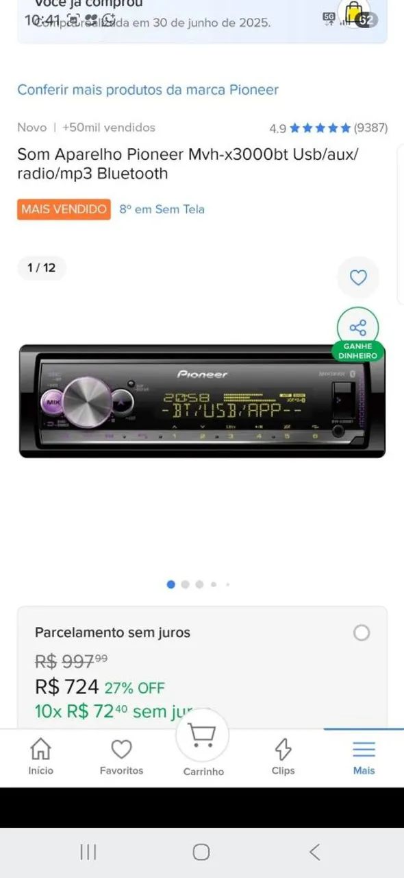 Som automotivo completo - Foto 5