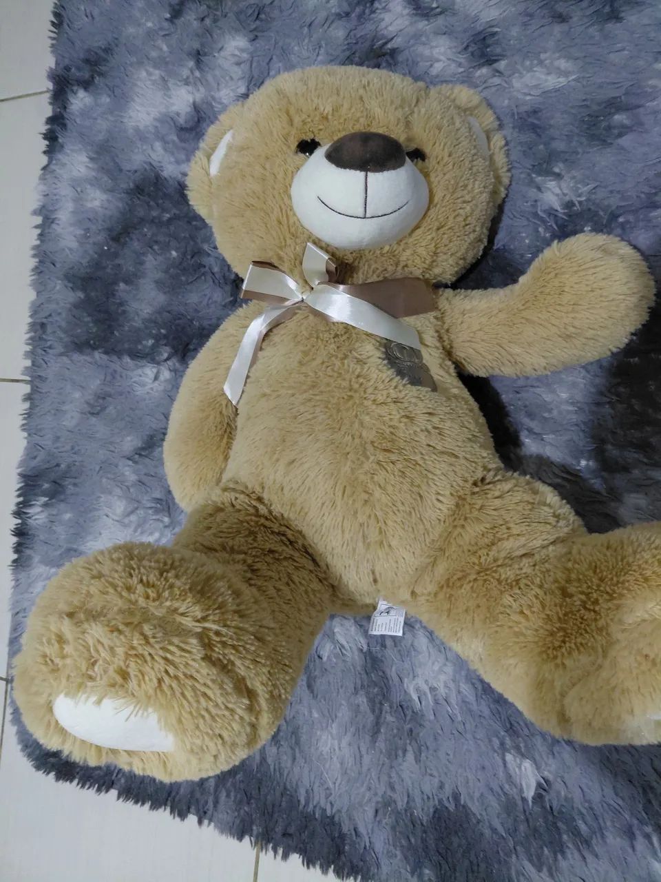 Urso de pelúcia bege - Foto 3