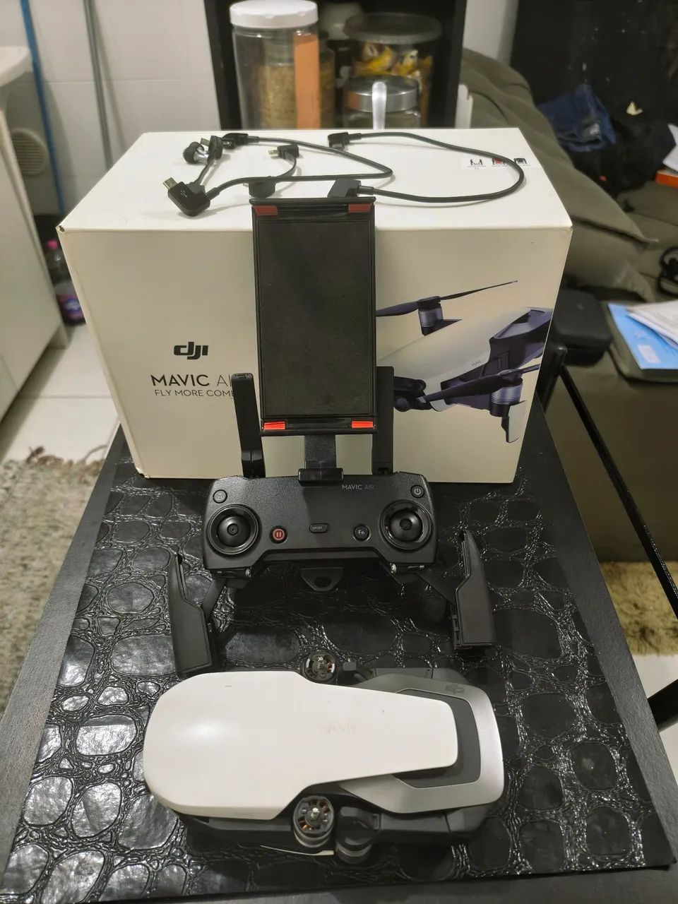 Dji Mavic Air combo fly muitos acessórios  - Foto 4