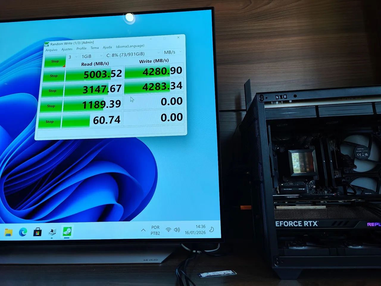 Ddr5 32gb corsair 5200mhz lacrada 2x16gb  - Foto 6