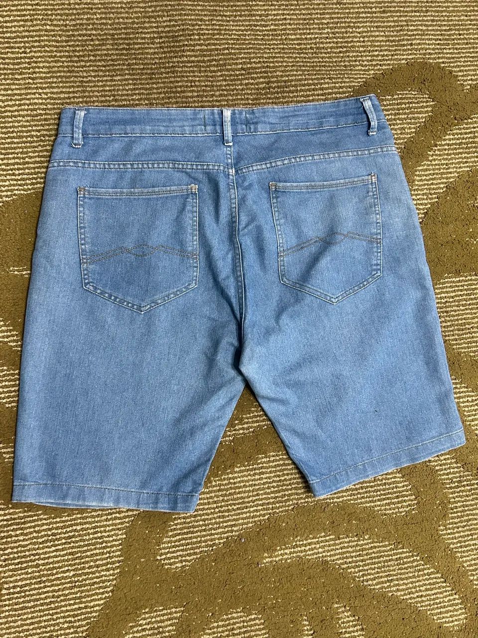 Bermuda masculina jeans - tamanho 50 - Foto 3