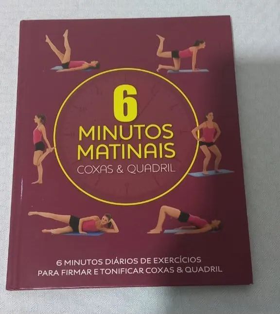 Livro 6 Minutos Matinais Coxas & Quadril