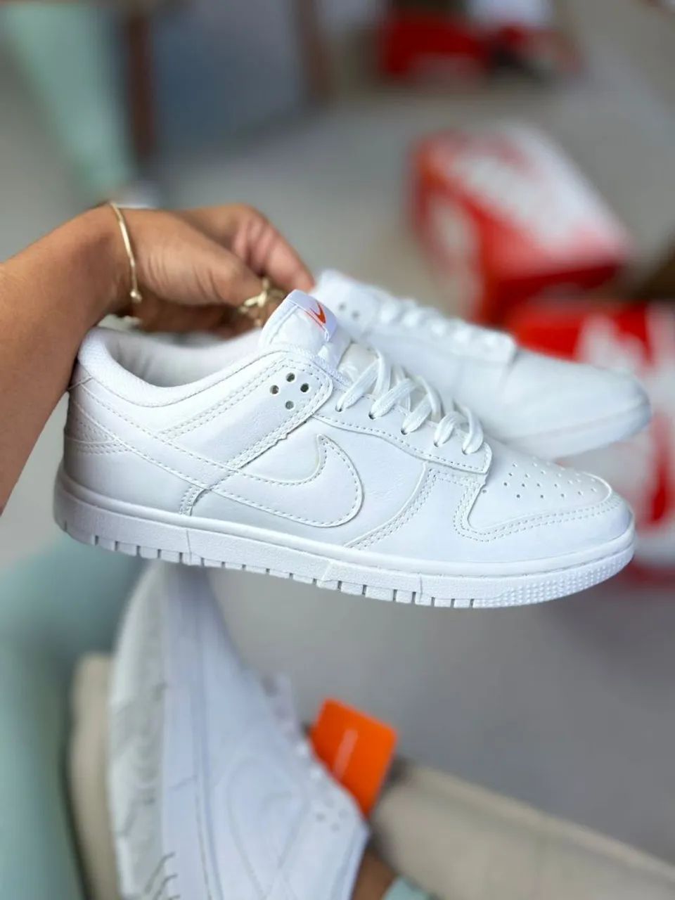 Nike dunk branco  - Foto 3