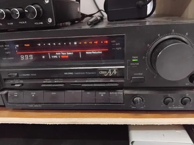 Tape Deck Technics RS-B905 três cabeças para reparo - Foto 5