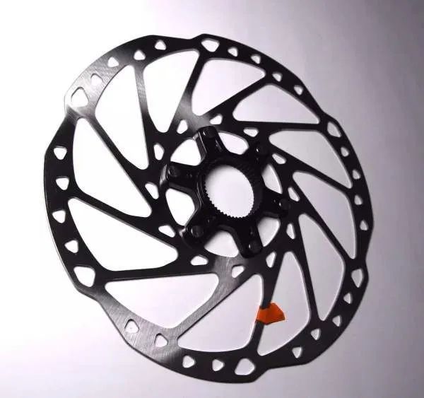 Par de discos shimano rt64 203mm originais - Foto 2