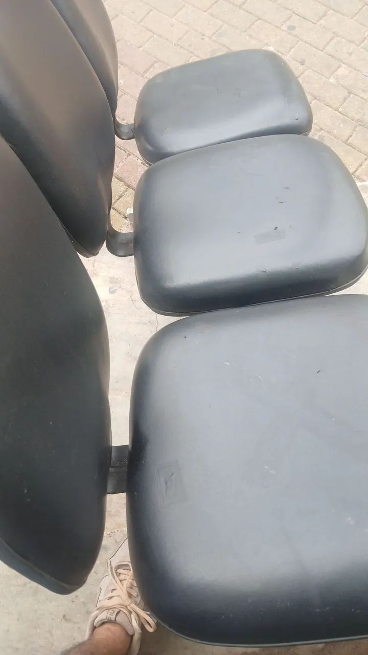 Cadeira  com  3 lugar  - Foto 5