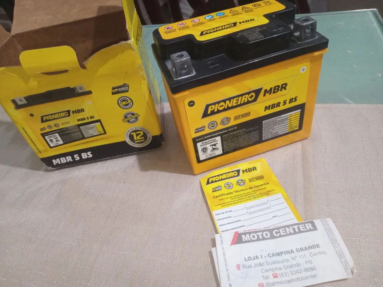 Bateria de moto  - Foto 3