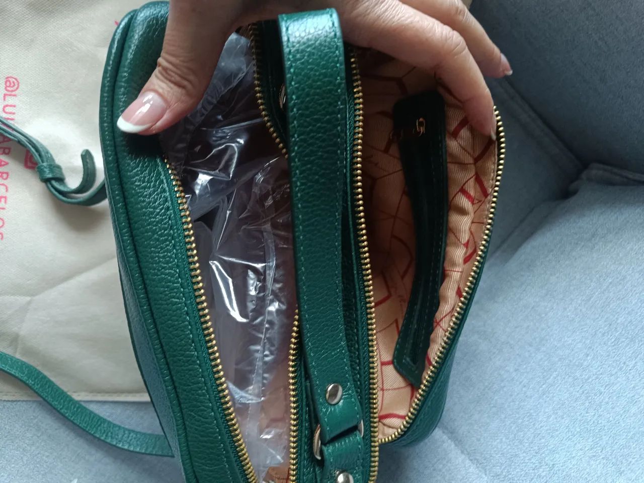 Bolsa Luiza Barcelos NOVA ORIGINAL  - Foto 4