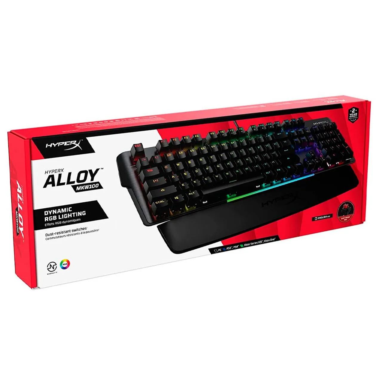 Teclado Mecânico HyperX Alloy MKW100 RGB - Foto 4
