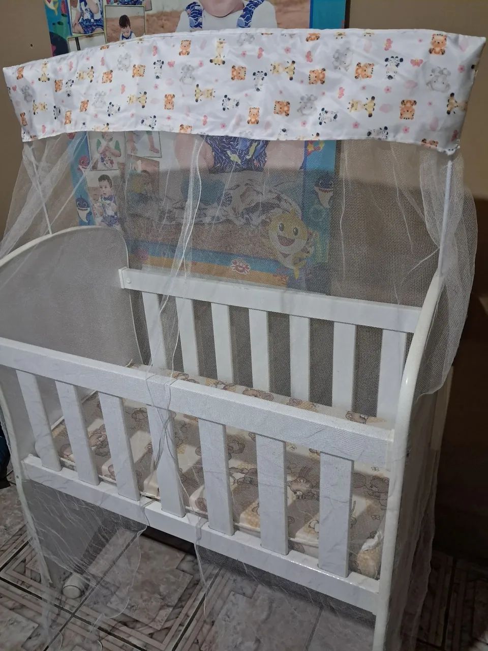 MINI BERÇO COMPLETO - USADO - Foto 2