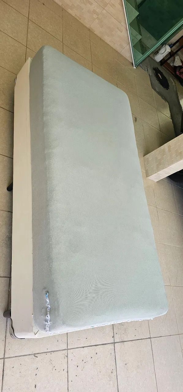 Vendo cama boxe solteiro  - Foto 4