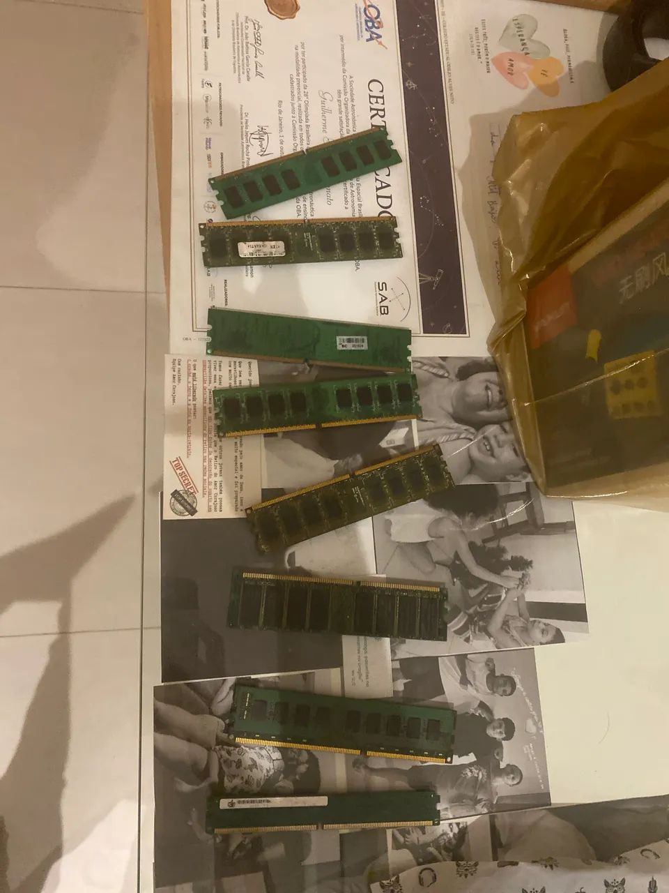 Ddr2 2gb+ toda funcionam 