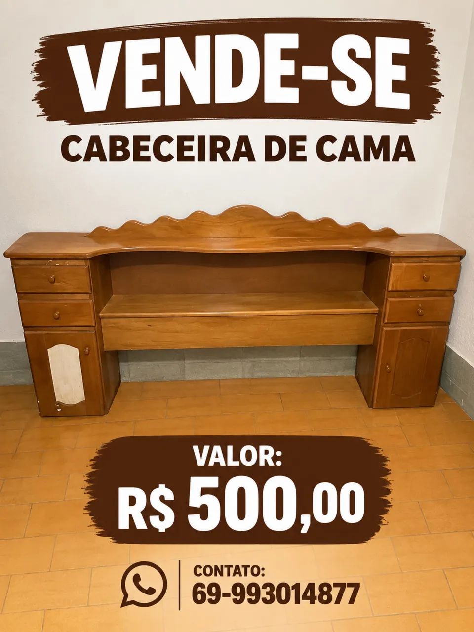 Cabeceira de cama 