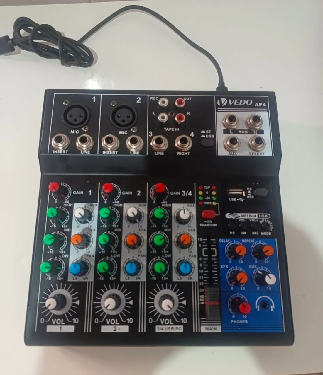 Mesa de som / interface de audio - Foto 2