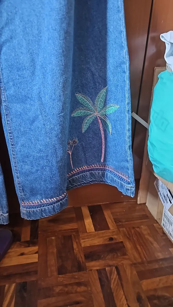 Calça flare jeans Lez a Lez - Foto 2