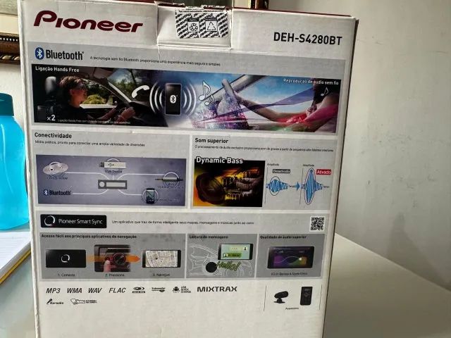 CD PLAYER COM RDS - Bluetooth  PIONNER DEH- S4280 BT - Foto 4