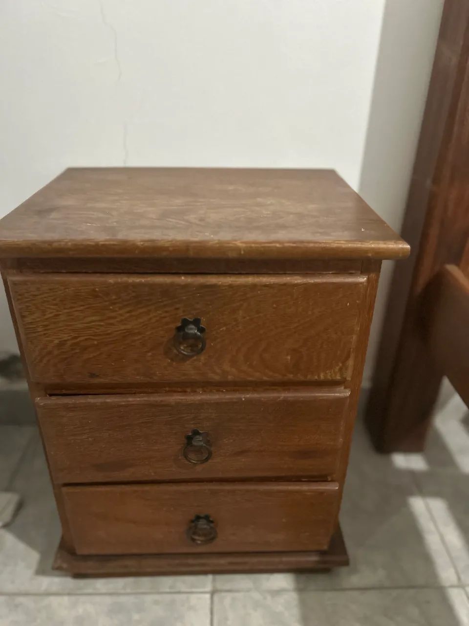 conjunto quarto casal madeira maciça - Foto 4