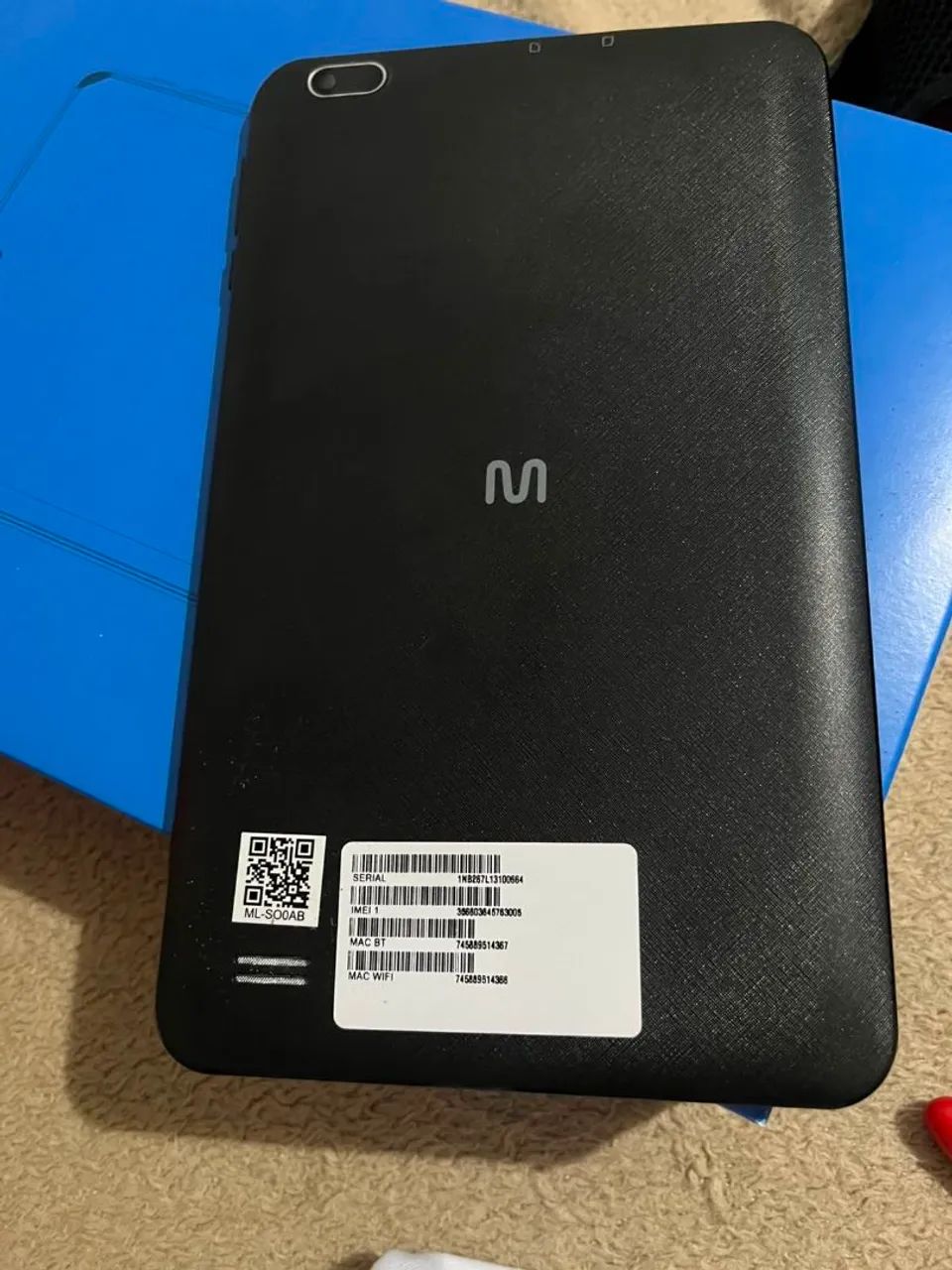 Tablet novíssimo e na caixa, vem com carregador e capinha marca multi Android - Foto 2