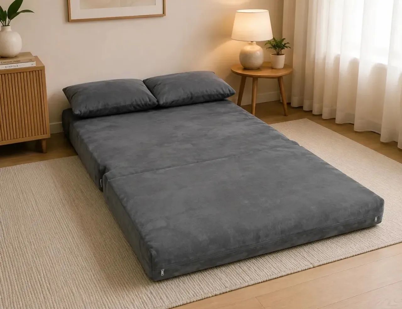 Sofá-Cama 1,40m - NOVO / NA CAIXA - Foto 5
