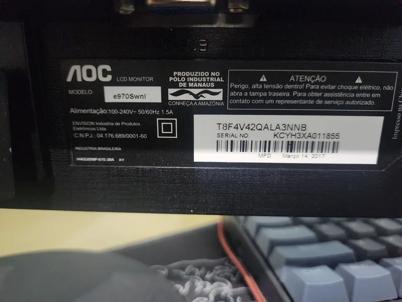 Monitor aoc 60 hz - Foto 2