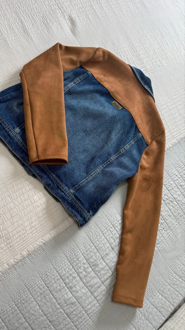Jaqueta jeans Lança Perfume - Foto 3