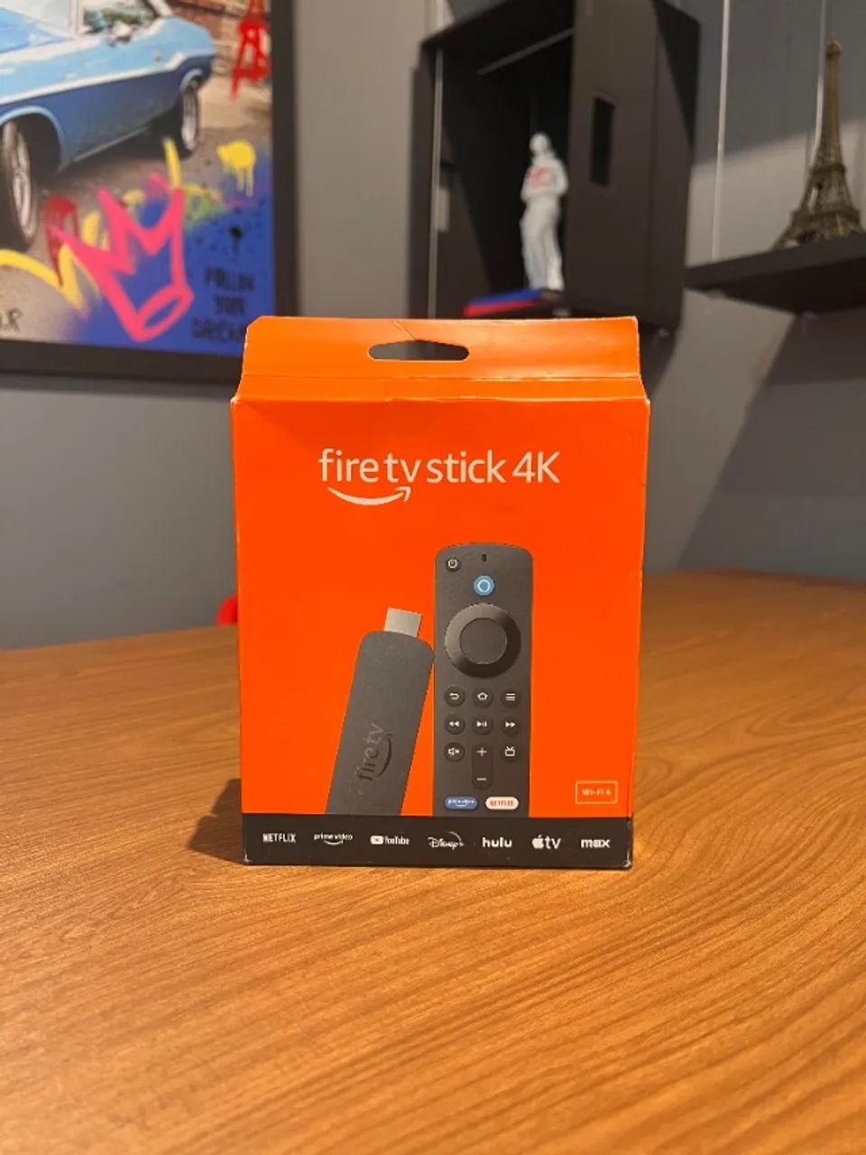 Amazon Fire TV Stick 4K com Alexa e Wi-Fi 6 | Controle por Voz Incluso Apa - Foto 6