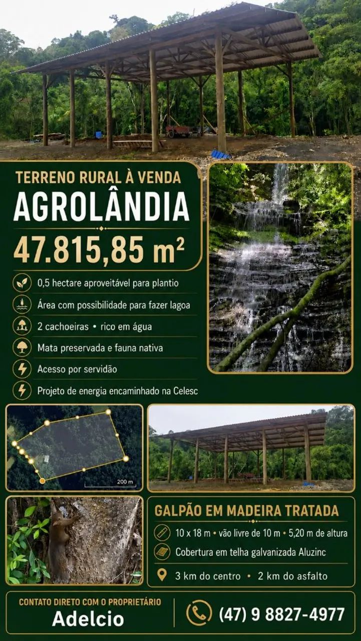 Terreno sítio chácara 