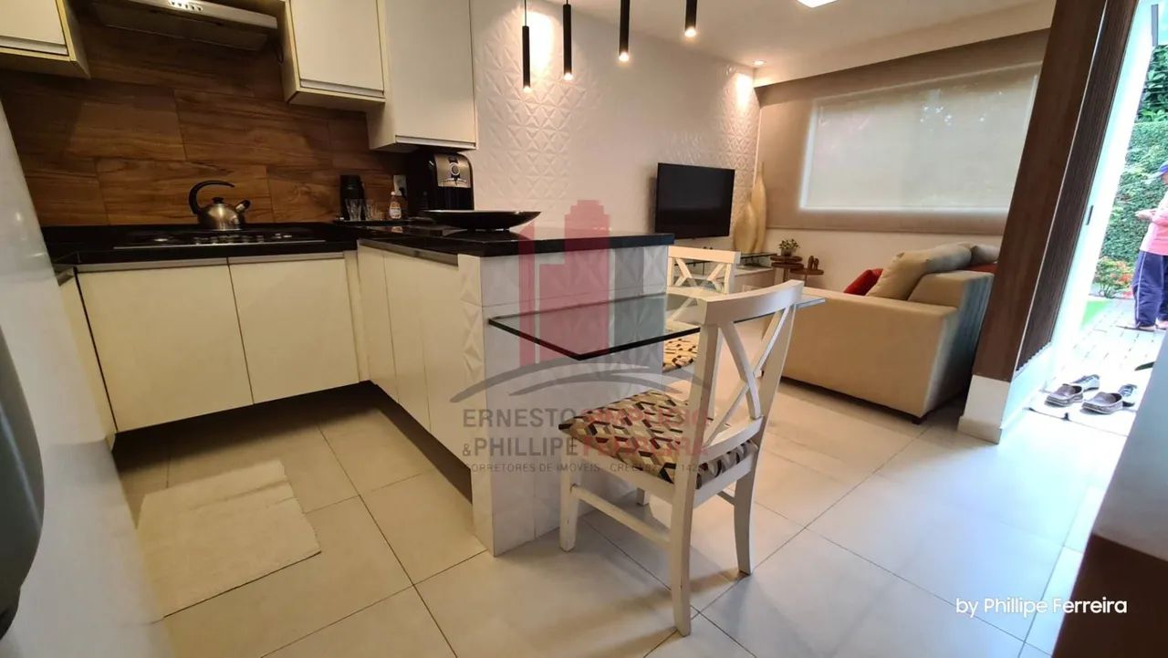 Lindo Duplex Mobiliado e Decorado 1 Quarto 2 Suítes 65m² 2 Vagas - Foto 4