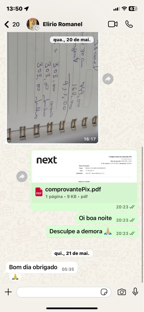 Corrente Rommanel 70cm nova - Foto 5