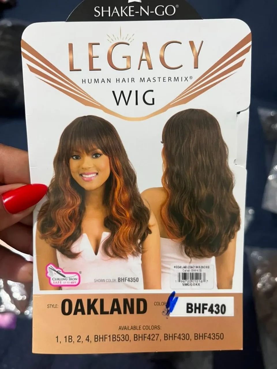 Wig com composição de cabelo humano  - Foto 5