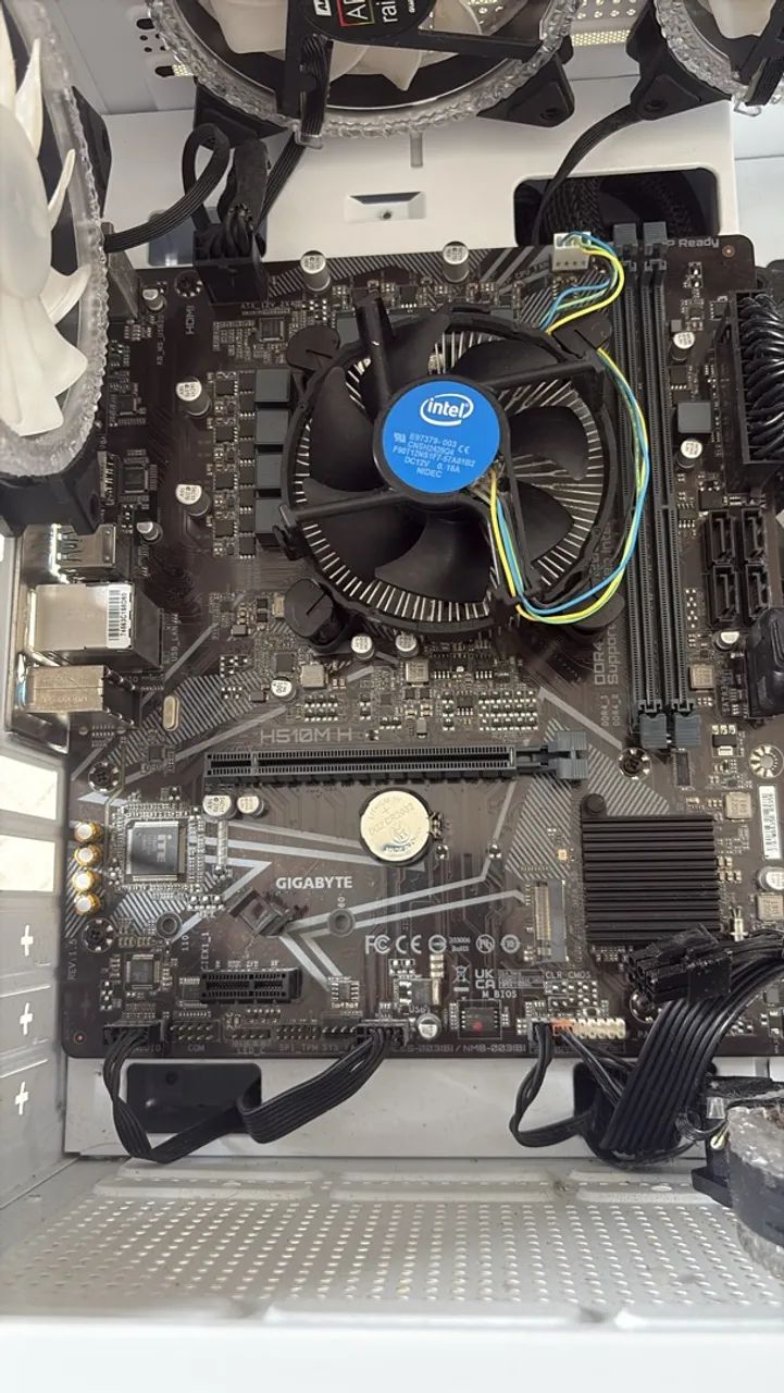 Placa mãe e processador Intel