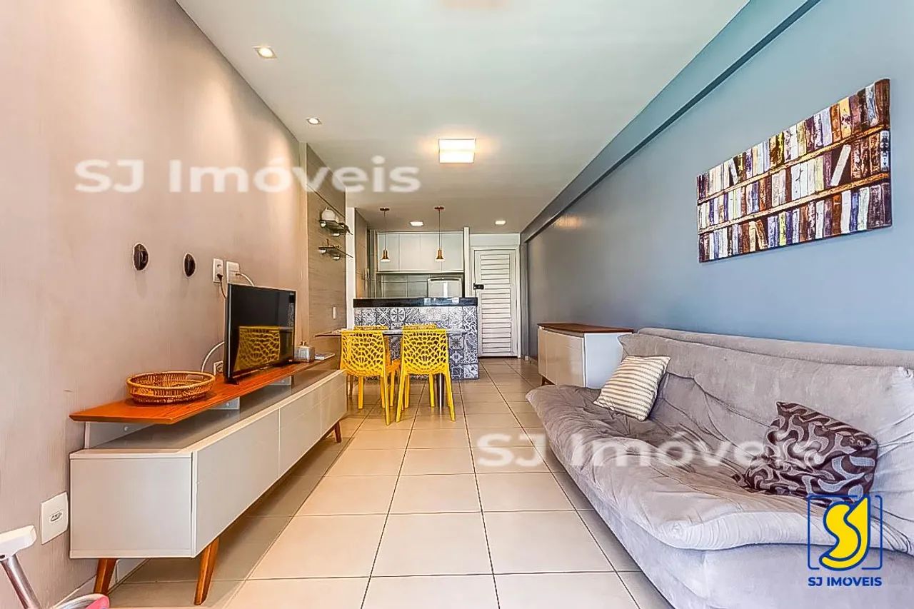 Apartamento mobiliado com 2 suítes e varanda gourmet no Porto das Dunas - Foto 4