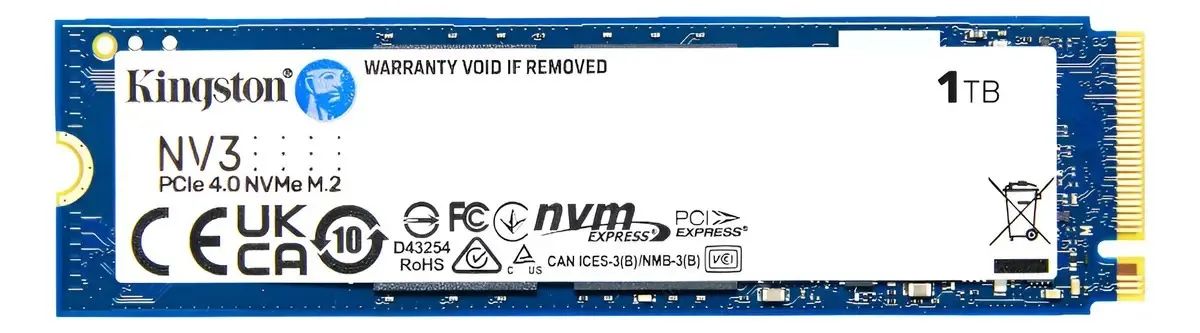 NVME 1TB Kingston - Mínimo para venda é R$680,00