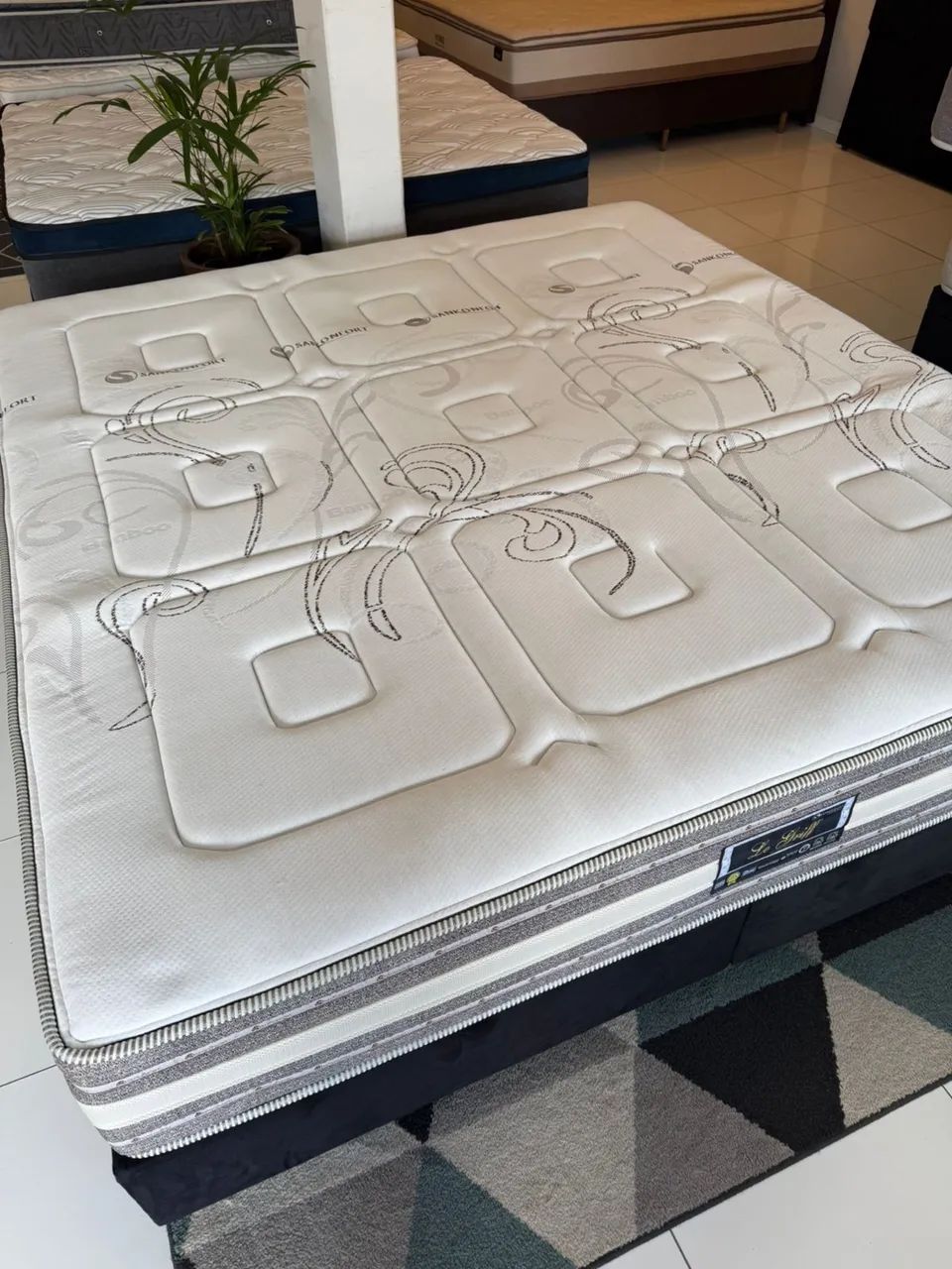 Colchão KING NOVO COM BASE - Entregamos!  - Foto 4
