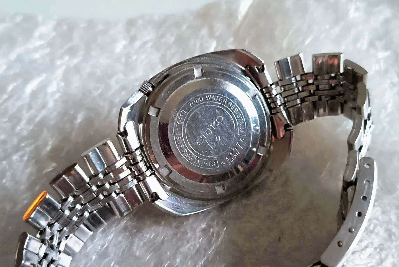 Relógio Seiko automático 6119-7080 excelente estado e todo original - Foto 4