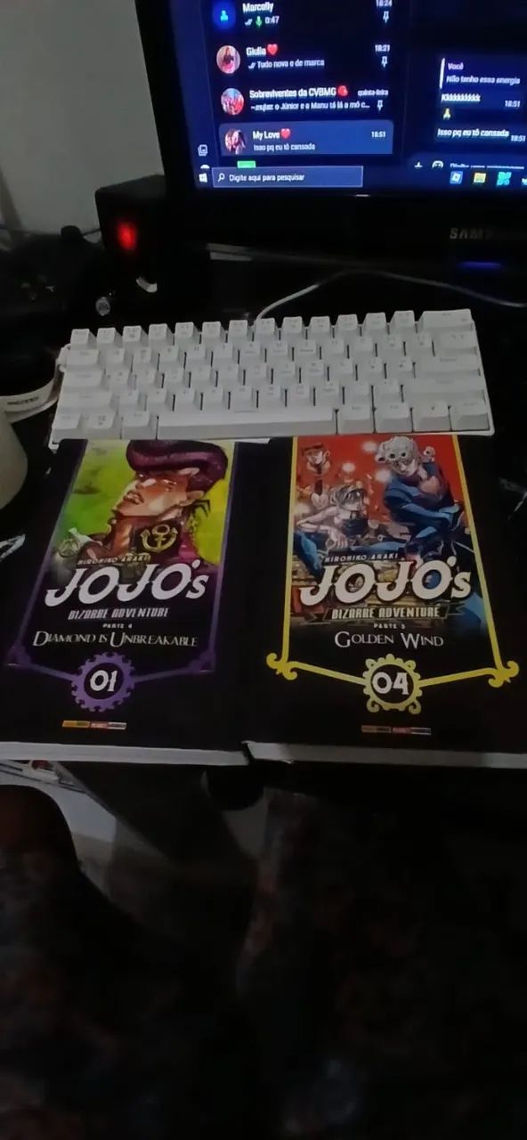 Manga Jojo Parte 4 e 5