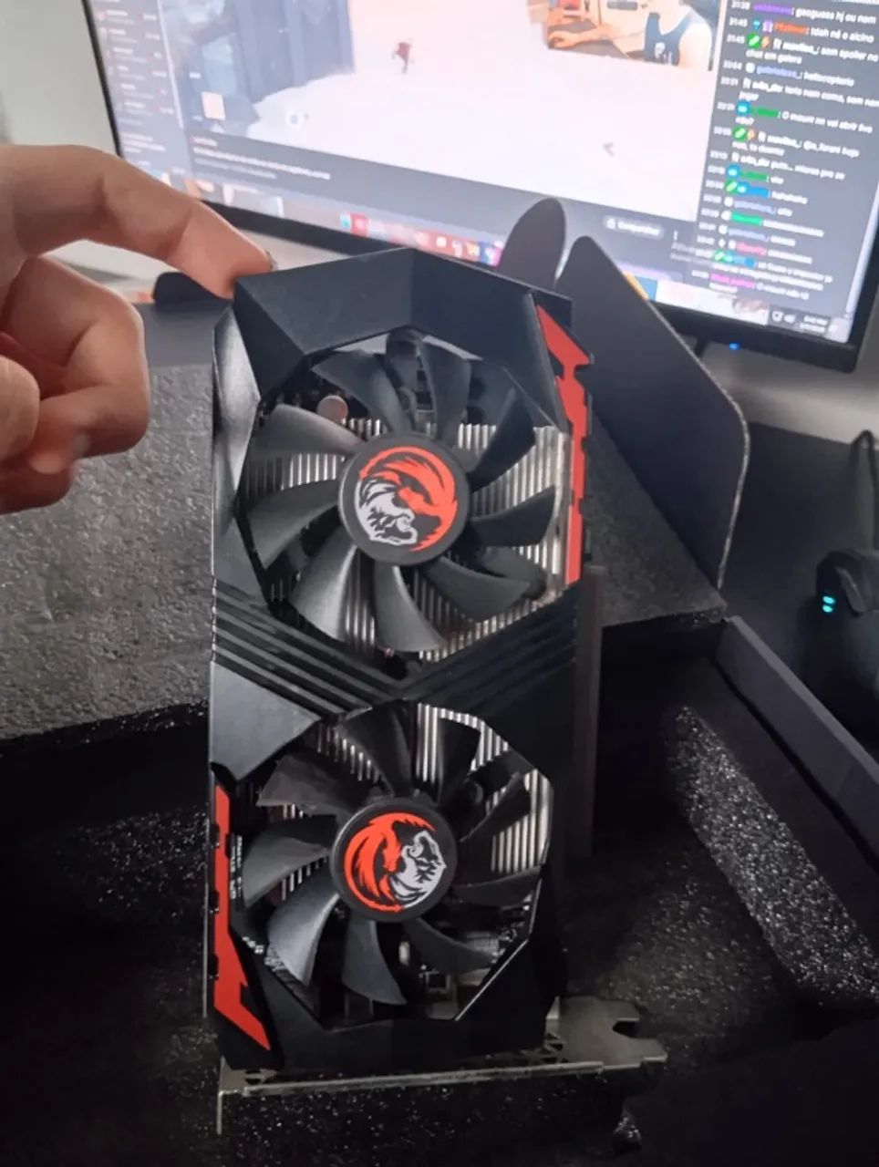 GTX 1050 4gb!! GRAFFITI SERIES  - Foto 4